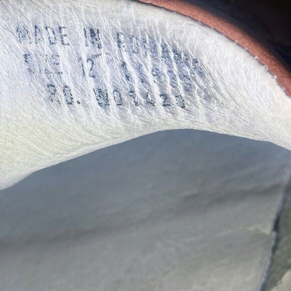 Kenneth Cole Reaction 2 Tone Brown Leather Lace Up Casual Men's Shoes Size 12 - Picture 7 of 9